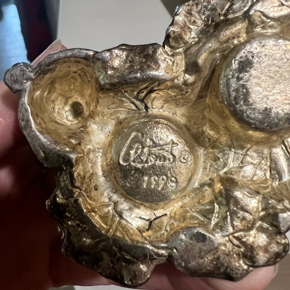 Vintage 1998 Arthur Court Rabbit Bunny Salt and Pepper Shaker Candle Holder - Picture 8 of 8